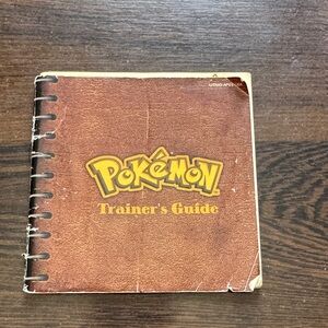 Pokemon Red And Blue Manual Only (Poor Condition)